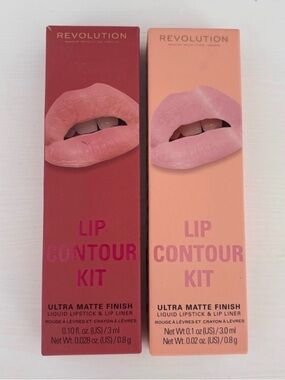 ❣️$5 SALE❣️MAKEUP REVOLUTION Lip Contour Kits (2) NEW!